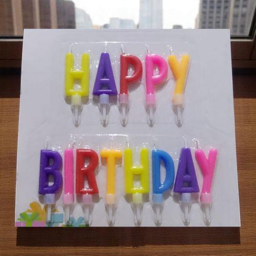 YÜKSEK KALİTE RENKLİ HAPPY BIRTHDAY MUM RENKLİ MUM RENKLİ HAPPY BIRTHDAY PASTA MUMU RENKLİ MUM