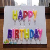 YÜKSEK KALİTE RENKLİ HAPPY BIRTHDAY MUM RENKLİ MUM RENKLİ HAPPY BIRTHDAY PASTA MUMU RENKLİ MUM