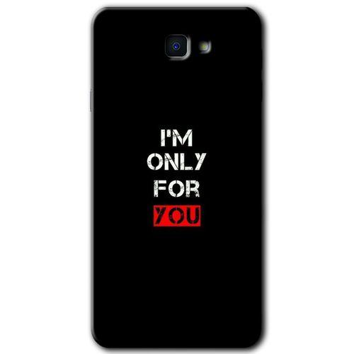 Galaxy J7 Prime 2 Kılıf HD Desen Baskılı Arka Kapak - For You + Kırılmaz Cam