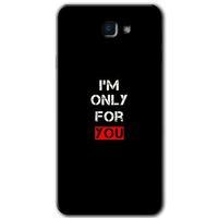 Galaxy J7 Prime 2 Kılıf HD Desen Baskılı Arka Kapak - For You + Kırılmaz Cam