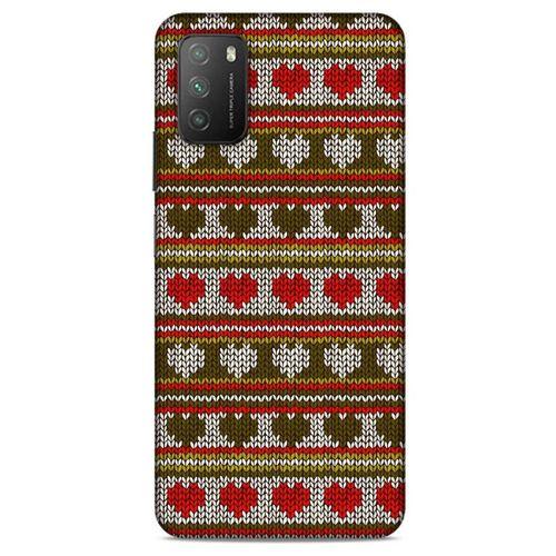 Lopard Xiaomi Poco M3 Uyumlu Kılıf Kazak (10) Full Koruma Kılıfı