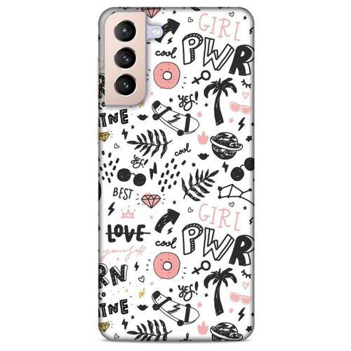 Lopard Samsung Galaxy S21 Plus Uyumlu Kılıf Pop Culture (9) Kılıf