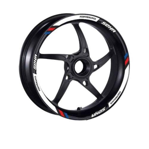 KANUNİ Kanuni Seha 150 2022 - 2024 Uyumlu 1 Set Jant Şeridi Beyaz