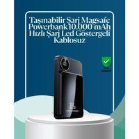 5000mah / 10000mah Kapasiteli Manyetik Usb-c Ve Kablosuz Powerbank