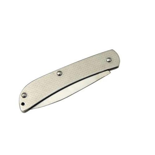 Metal Yerli Akarsu 15,5 Cm Kamp Outdoor Çakı - Yarı Otomatik