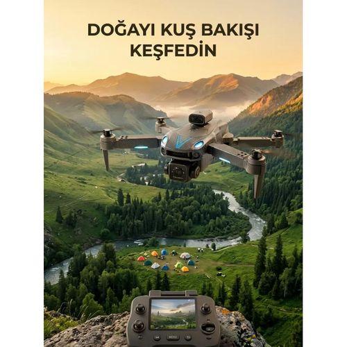 Uzaktan Kumandalı Çift Kameralı Hobi Ve Fotoğraf Drone'u