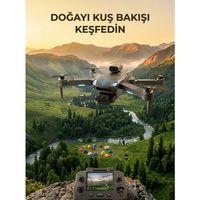 Uzaktan Kumandalı Çift Kameralı Hobi Ve Fotoğraf Drone'u