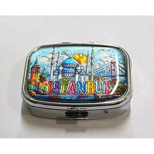 İstanbul Temalı İlaç Kutusu - Model 4