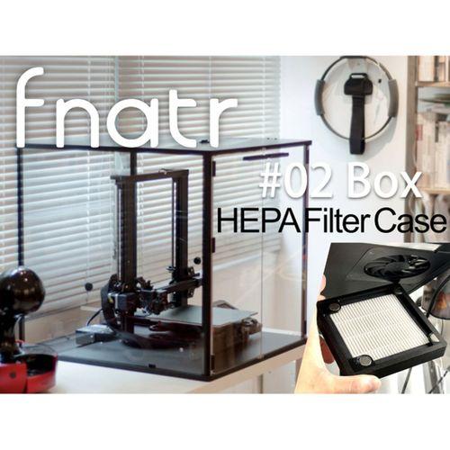 Fnatr 02 Kutu Muhafaza için HEPA Filtre Kasası (Bu ürün Sadece Plastik parçadır - Almadan Önce Soru Sorabilirsiniz)