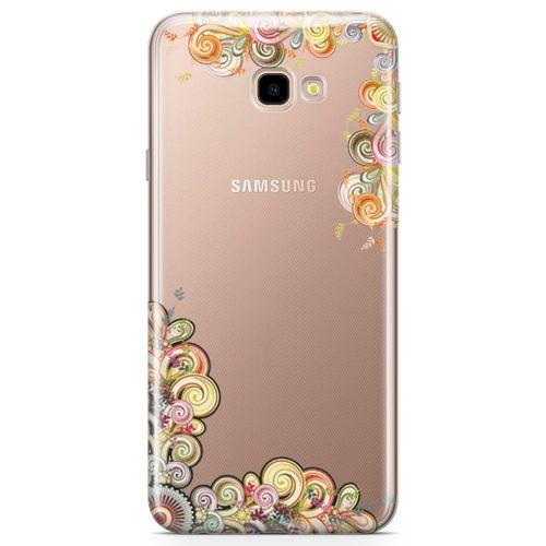 Samsung Galaxy J4 Plus Kılıf El İşi Süsler Arka Kapak Koruma Desenli Full Koruyucu
