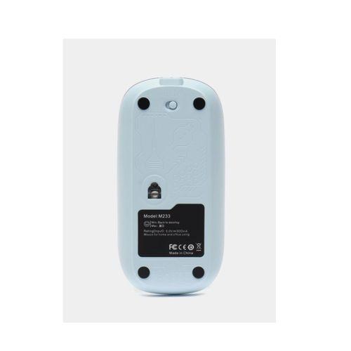 800 1600 Dpı Ayarlanabilir Mavi Kablosuz Mouse Pilli
