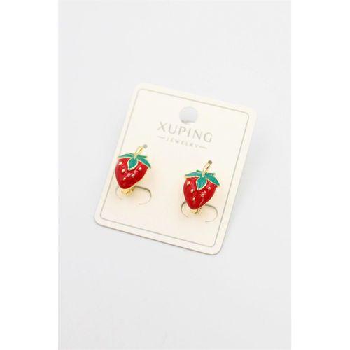 Çilek Küpe - Altın