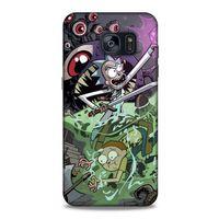 Samsung Galaxy S7 Edge Uyumlu Kılıf Rick And Morty (25) Antişok Kapak Tricia Lange