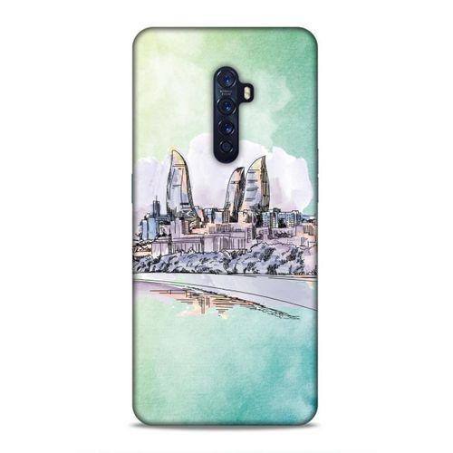 Oppo Reno 2 Uyumlu Kılıf Azarbaijan (2) Kabı Baki Silüet