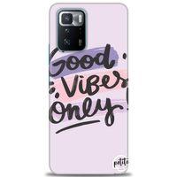 Xiaomi Poco X3 GT Kılıf HD Baskılı Kılıf - Good Vibes + Tam Ekran Koruyucu