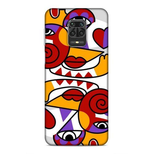 Xiaomi Redmi Note 9 Pro Uyumlu Kılıf Face'X 46 Core Armor Kılıf Illustration