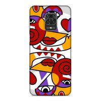 Xiaomi Redmi Note 9 Pro Uyumlu Kılıf Face'X 46 Core Armor Kılıf Illustration