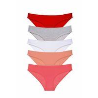 5 adet Süper Eko Set Likralı Kadın Slip Külot 519