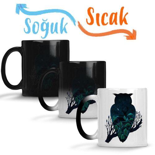 Owl Night Baykuş Sihirli Kupa Bardak-Kurtarıldı.jpg