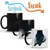 Owl Night Baykuş Sihirli Kupa Bardak-Kurtarıldı.jpg