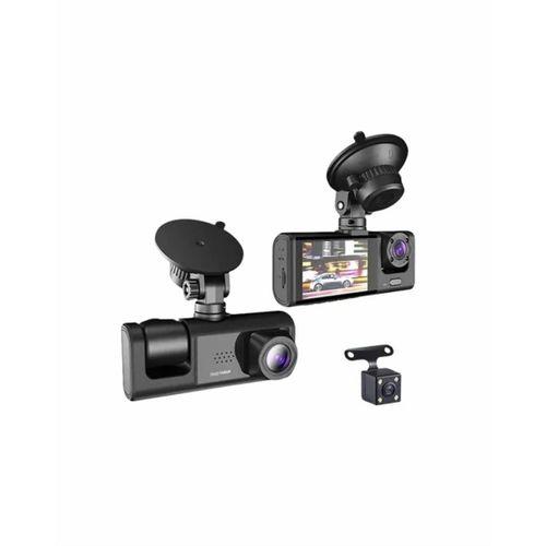 1080p Ön + 720p Arka & İç Kamera – Suya Dayanıklı Araç Güvenlik Kamerası