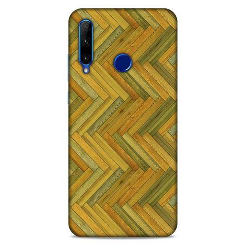 Lopard Huawei Honor 20 Lite Uyumlu Kılıf Wood'X (32) Soft Silikon Kılıf Desenli
