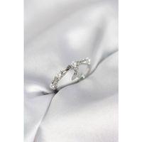 Gümüş Renk Sallantılı Kemik Model Kadın Yüzük