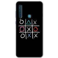 Galaxy A9 2018 Kılıf HD Desen Baskılı Arka Kapak - Sauce + Kırılmaz Cam