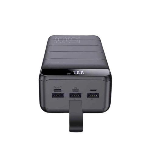 Powerbank Çoklu Şarj Girişi 50 000 Mah Taşınabilir Dijital Göstergeli