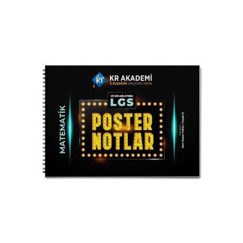 8. Sınıf LGS Matematik Poster Notlar KR Akademi