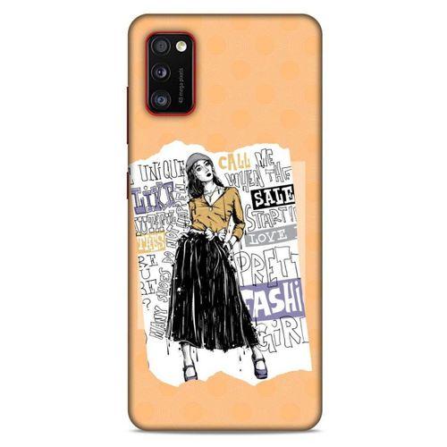 Lopard Samsung Galaxy A41 Uyumlu Kılıf Sokak Modası (51) Kılıfı