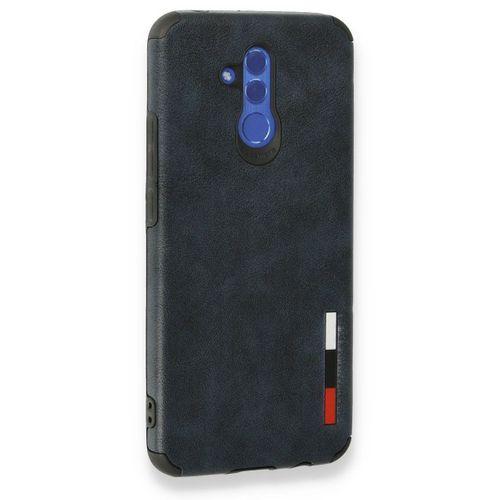 Huawei Mate 20 Lite Kılıf Loop Deri Silikon - Lacivert