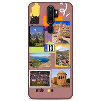 Lopard Oppo A9 2020 Uyumlu Kılıf Şehirli ※ (13) Bitlis Silikon Kap