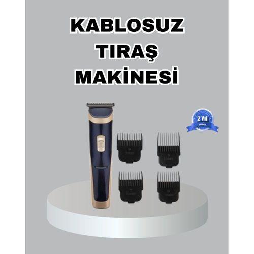 Çelik Bıçaklı Unisex Şarjlı Tıraş Makinesi – Sessiz Motor, Kablosuz Ve Ayarlanabilir