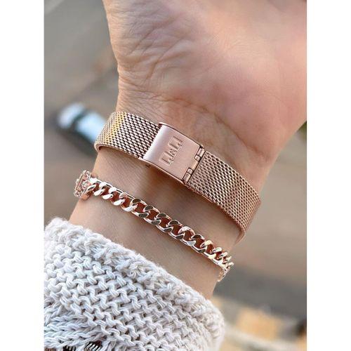 Q&Q Çelik Kordon 2 Yıl Garantili 3 Atm Suya Dayanıklı Kol Saati+Bileklik Hediyeli QQ.1001.R1