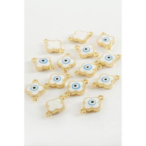 Çiçek Çift Kulplu Mineli Bileklik ve Kolye Ucu Aparatı 1 Adet