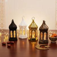 Ramazan Temalı Büyük Altıgen Kapalı Kubbe Led Lamba