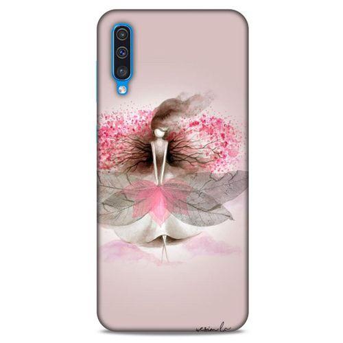 Y.Liva-2020 (Sakura) Samsung Galaxy A30s Kılıf Silikon Kapak Desenli