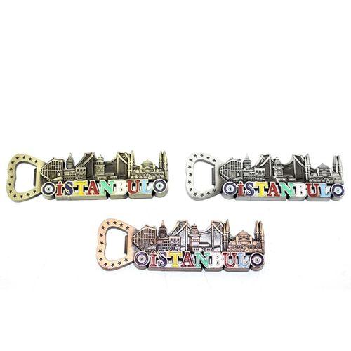 İstanbul Temalı Metal Magnet