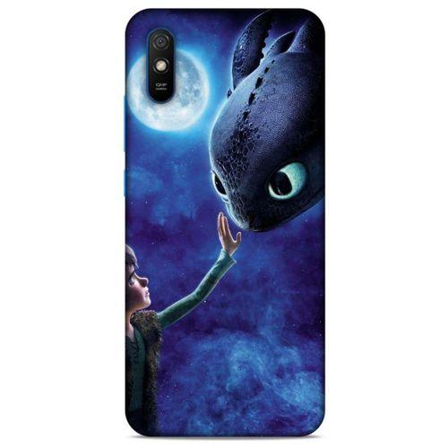 Xiaomi Redmi 9A Kılıf Dragons (40) Fit Silikon Kılıf Ejderha Takım Yıldızı