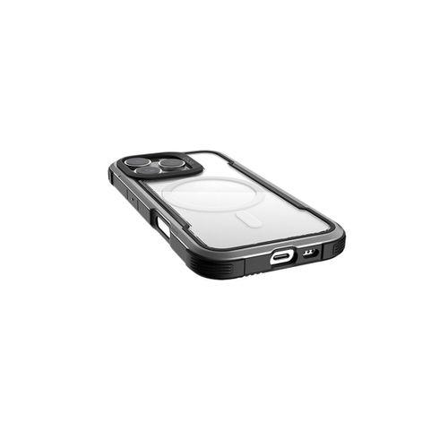 Apple iPhone 16 Pro Kılıf M-safe Şarj Özellikli Airbagli Raptic Shield Serisi Şeffaf Arka Yüzey Kapak