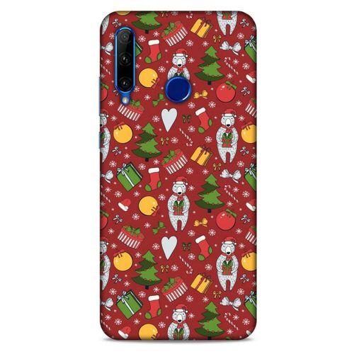 Yılbaşı Süsleri 45 Huawei Honor 20 Lite Kılıf Silikon Kapak