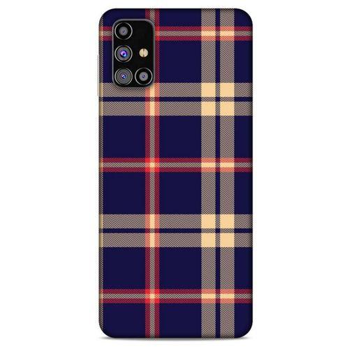 Gömlek (45) Desenli Silikon Kapak Telefon Kabı Samsung Galaxy M31s Kılıf