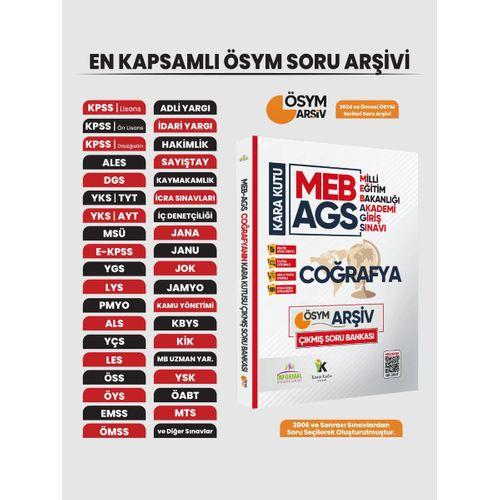 MEB-AGS Coğrafyanın Kara Kutusu En Kapsamlı Konu Özetli Dijital Çözümlü Soru Bankası