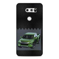 Lopard LG K40S Uyumlu Kılıf PickUpX (18) Telefon Kılıfları Fosforlu Yeşil