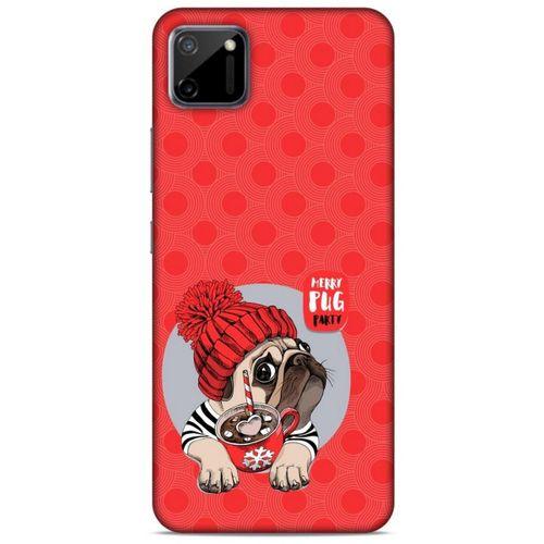 Animax Bereli Pug Oppo Realme C11 Kılıf Desenli Silikon