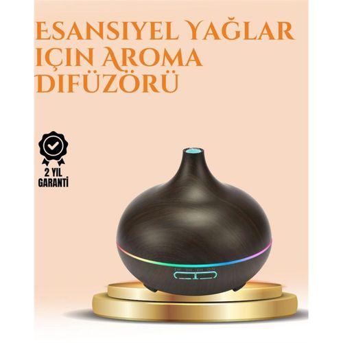 550 Ml Ultrasonik Yağ Difüzörü Ve Soğuk Buhar Nemlendirici
