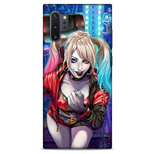 Samsung Galaxy Note 10 Plus Uyumlu Kılıf Harley Quinn (38) Neo Hybrid Kılıf Limoni