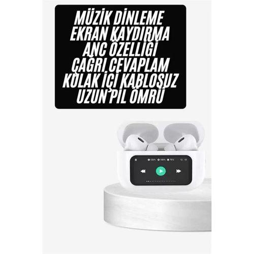 Dokunmatik Ekranlı Anc/enc Yeni Nesil Pro Bluetooth Kulaklık Dokunmatik Ekran