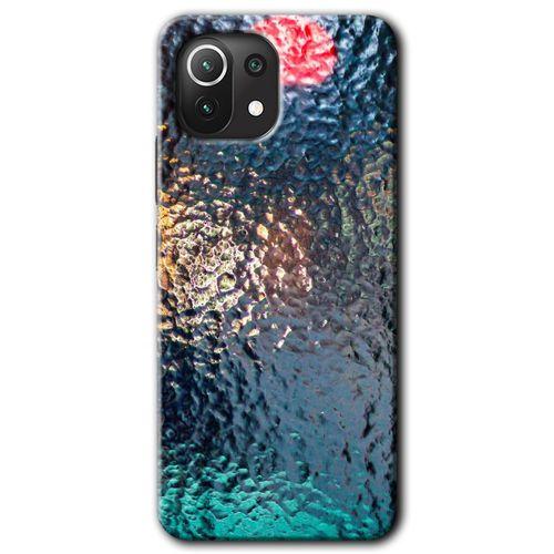 Xiaomi Mi 11 Kılıf HD Desen Baskılı Arka Kapak - Blur Cam + Kırılmaz Cam